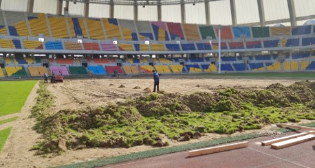 1. 잔디굴취